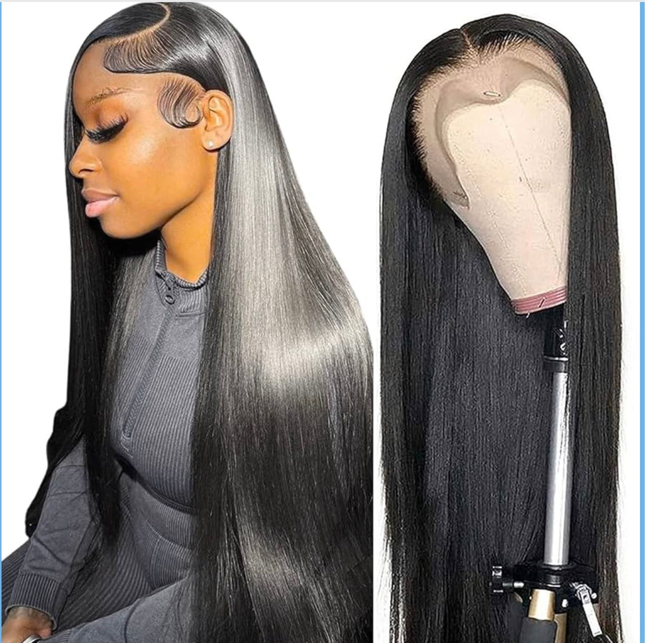 SAMA HAIR COLLECTION 13*6 Straight human hair