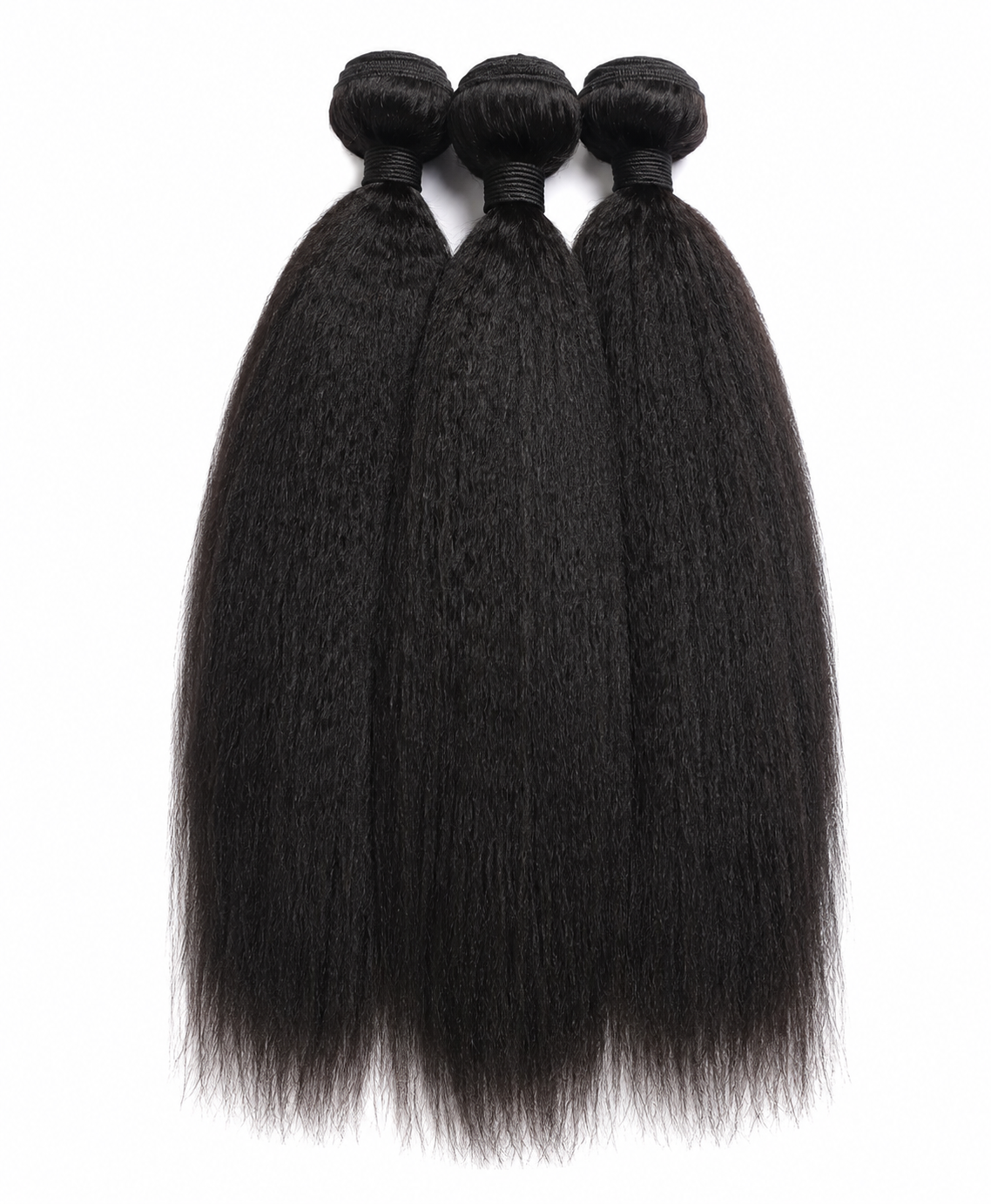 SAMA HAIR COLLECTION Kinky Straight Bundles Human Hair