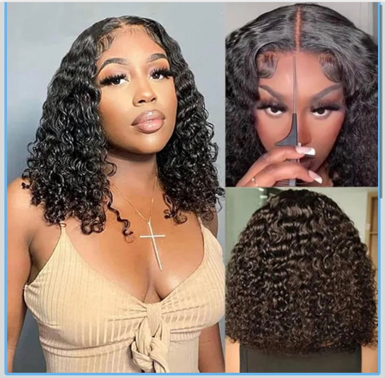 SAMA HAIR COLLECTION 7*5 wear and go glueless human hair